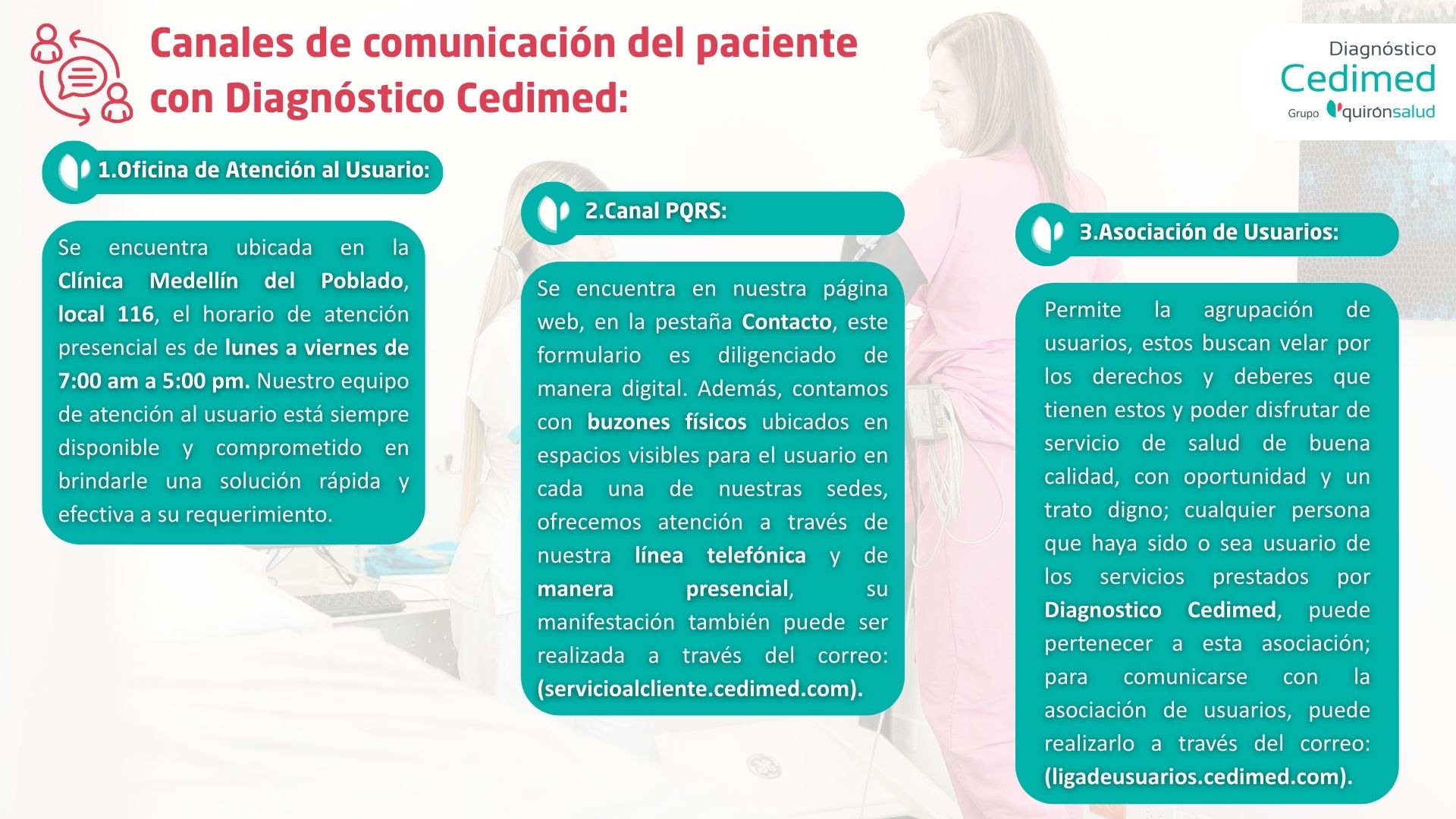 Información de contacto